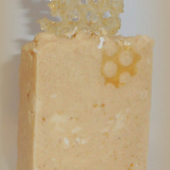 Handmade Soap Bar Coconut OATMEAL MILK HONEY - Picture 3 of 3